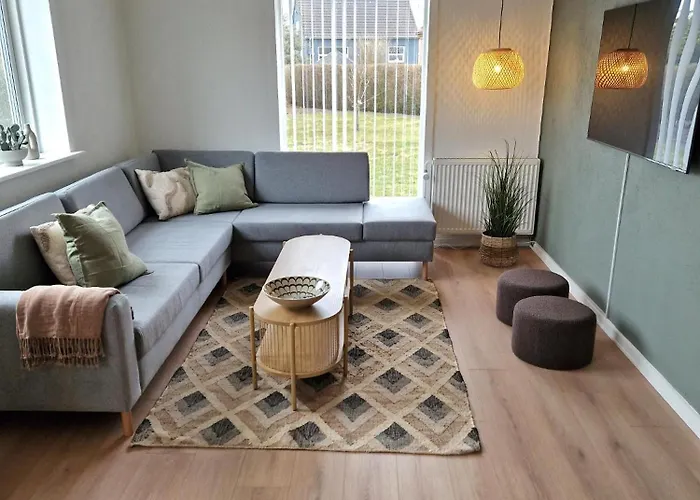 Rummeligt Og Stilfuldt Hus Naer Billund Med 4 Vaerelser Og Egen Have Ferienhaus